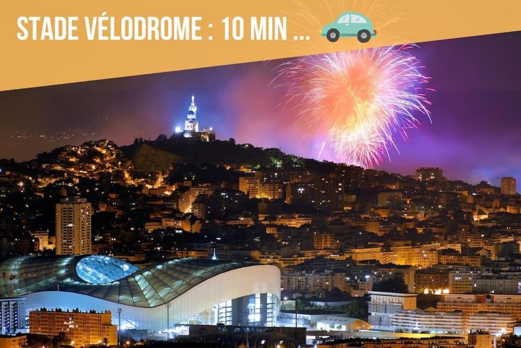 Divine Idylle Central Vieux-Port Terrasse Clim Marseille Exterior photo
